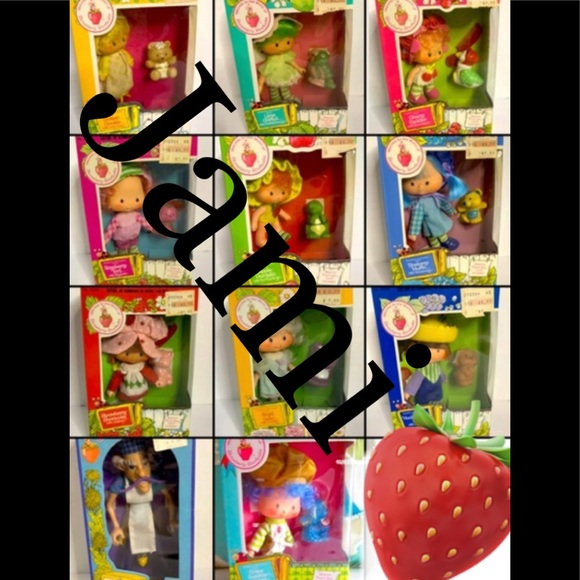 18 NIB STRAWBERRY SHORTCAKE DOLLS VINTAGE BERRYKIN - Picture 5 of 16